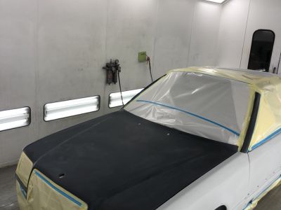 Spuitwerk Mercedes