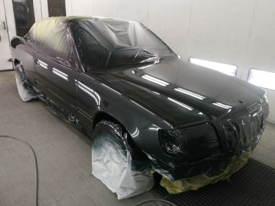 Spuitwerk Mercedes