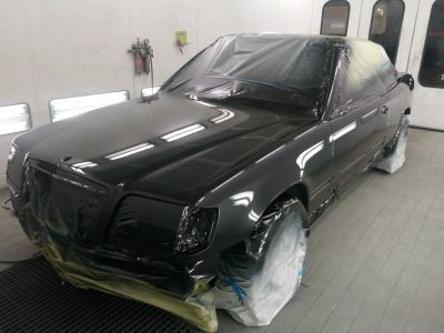 Spuitwerk Mercedes